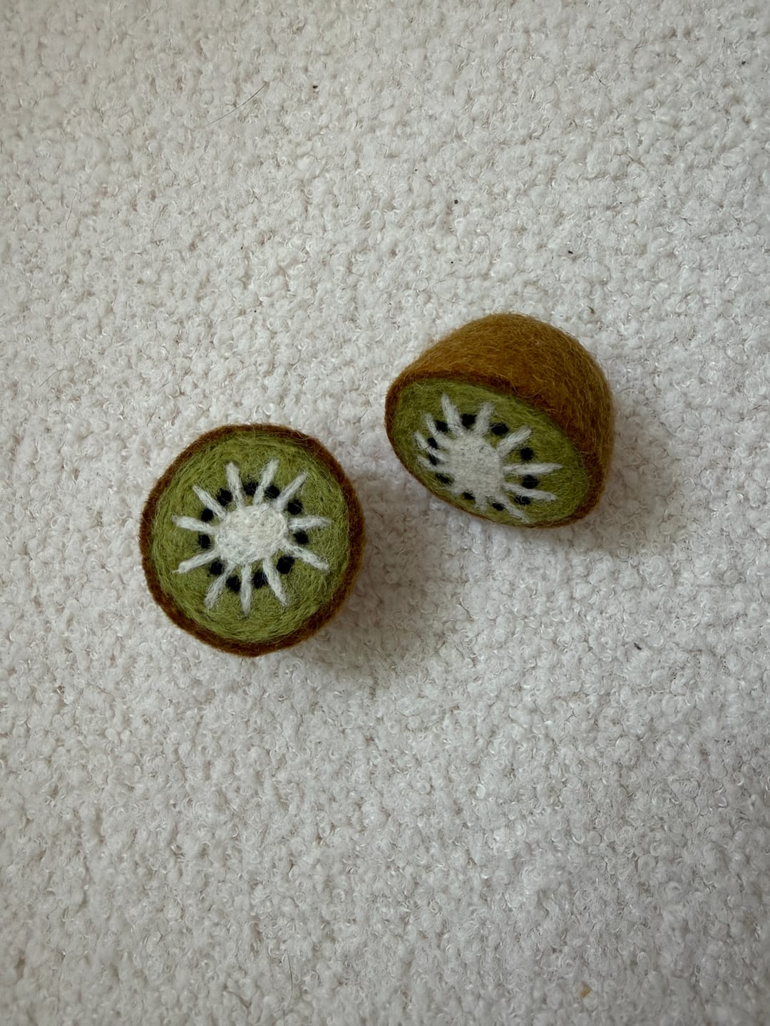 Customer photo review of Felt Vegetables and Fruits - Pick and Choose