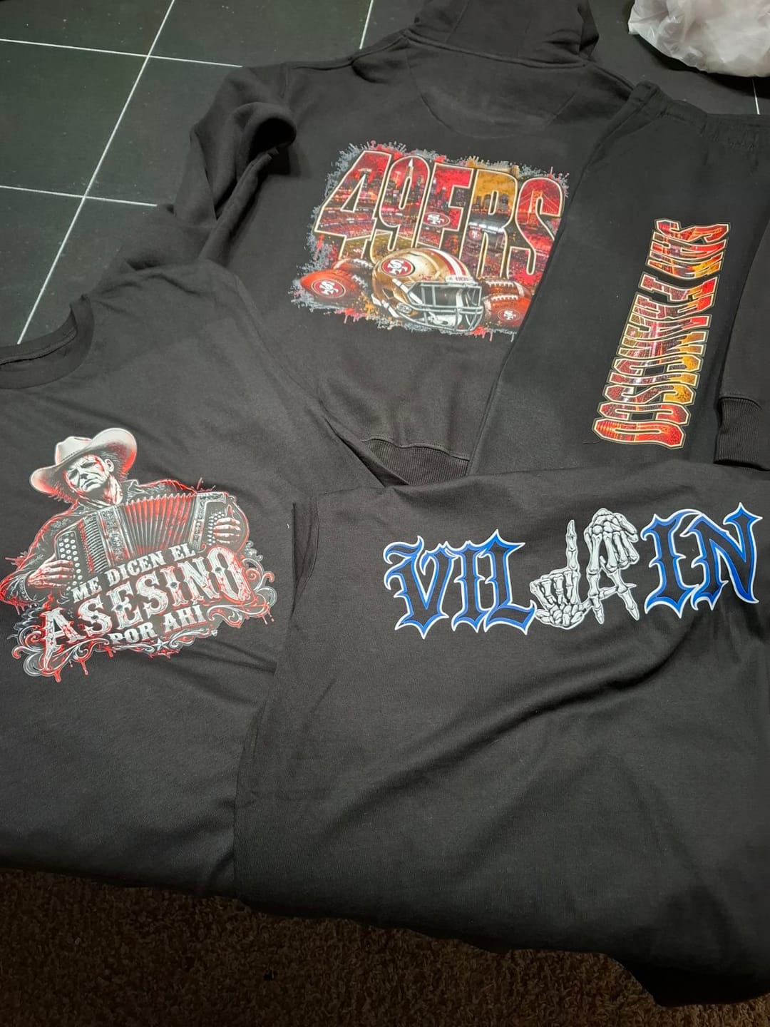 Customer photo review of DTF Gang Sheet Upload