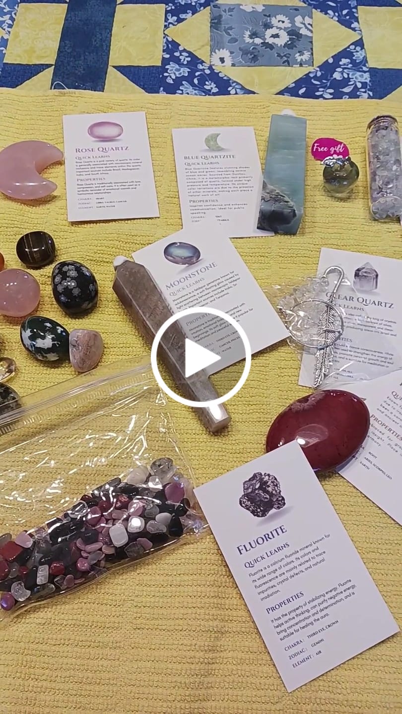 Customer video review of Crystal Abundance Scoop — 100% Certified Natural Crystals
