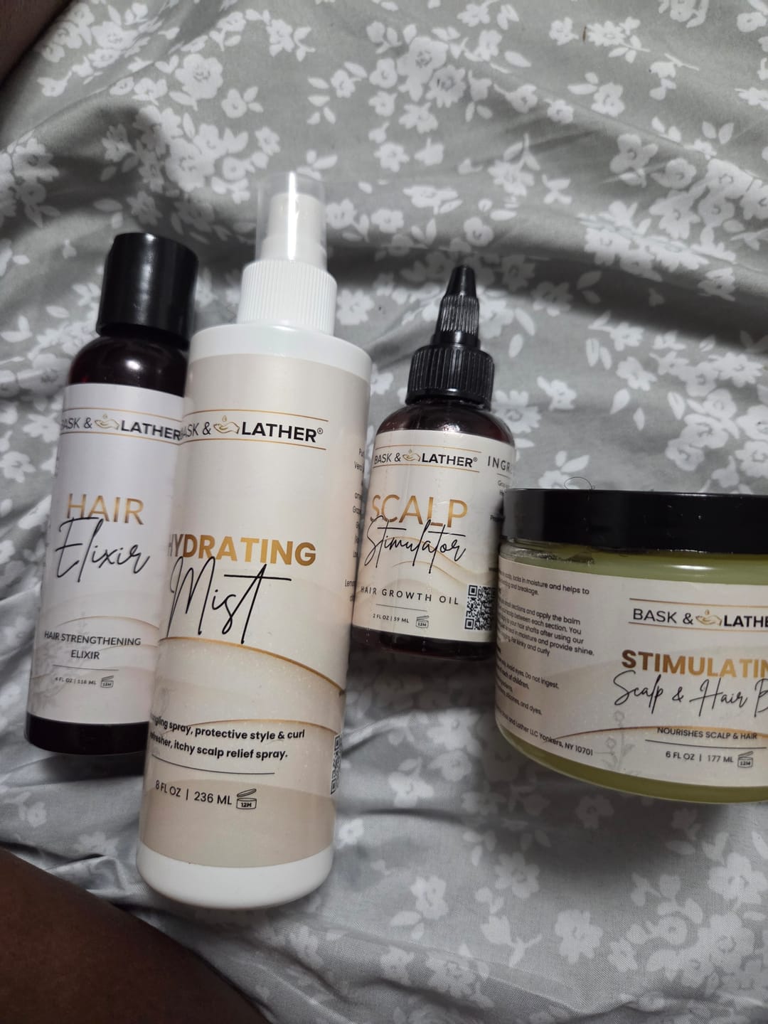 Customer photo review of Moisturize & Seal Bundle