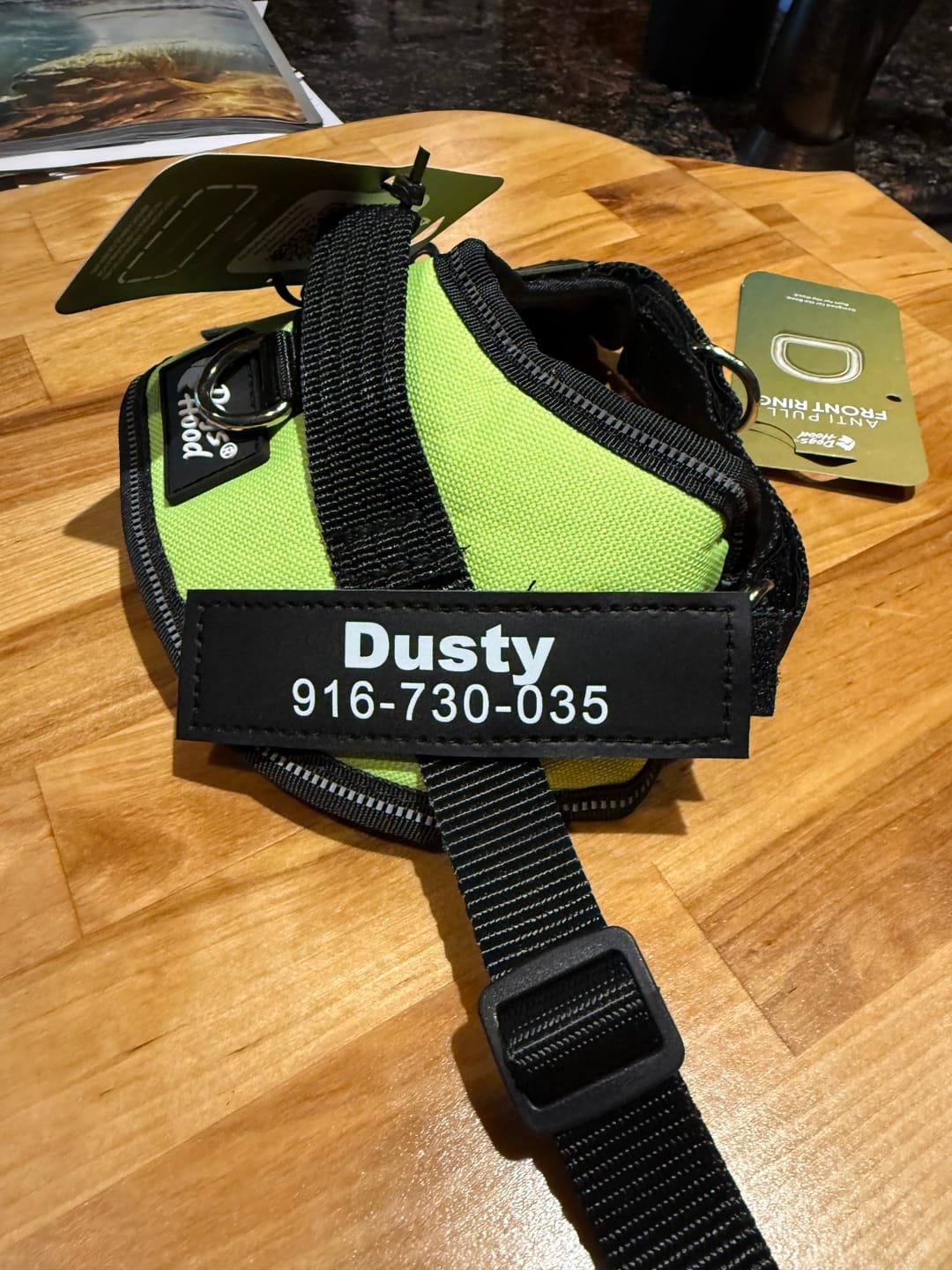 Customer photo review of Dogshood ™ Ergonomic Harness