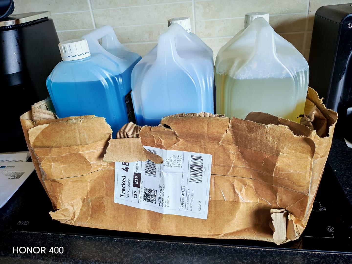 Customer photo review of Fusion - Ultra Hydrophobic Spray Sealant  | 5 Litres