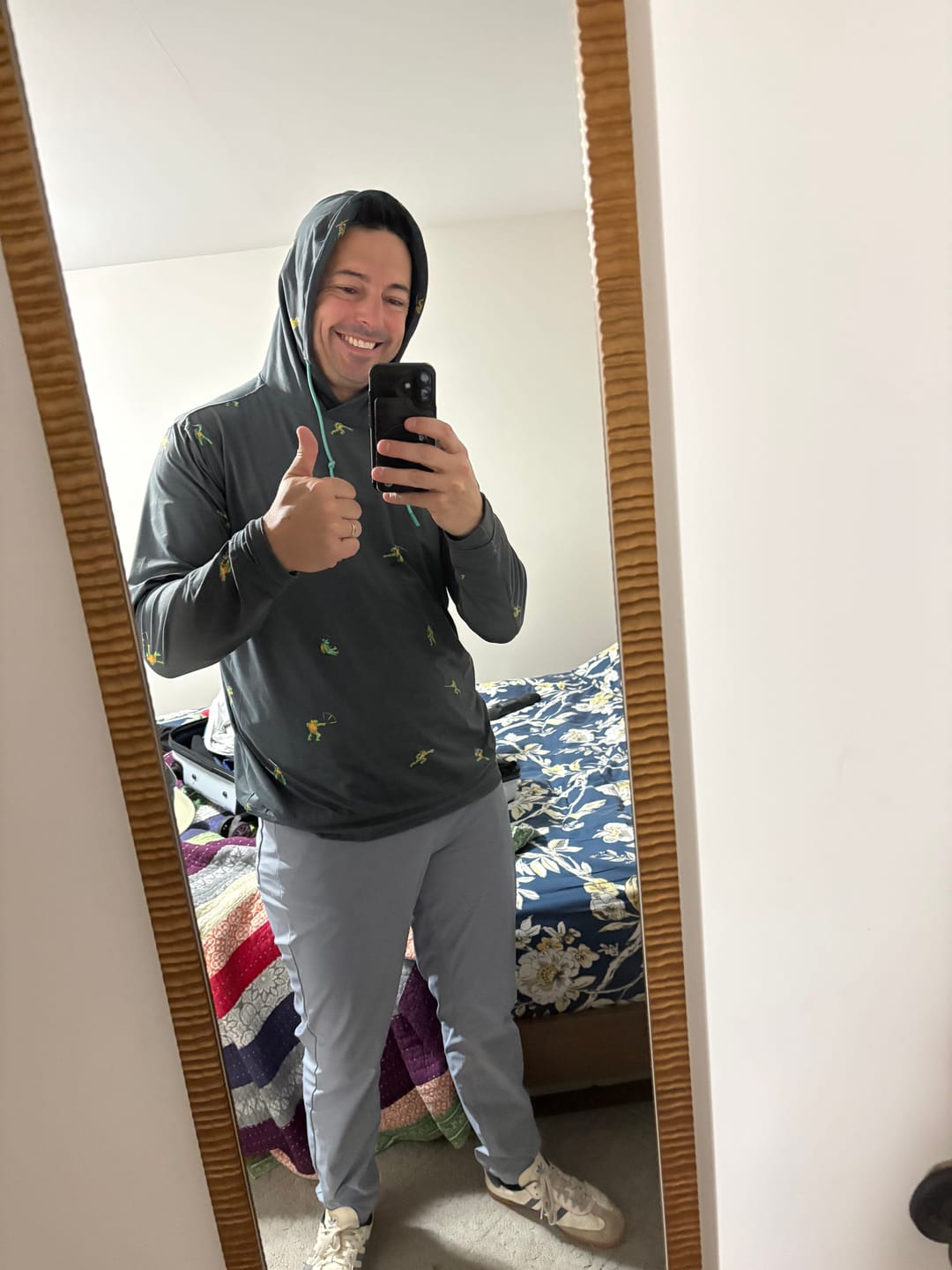 Customer photo review of Teenage Mutant Ninja Turtles "Choose Your Turtle (At Night)" – Performance Hoodie