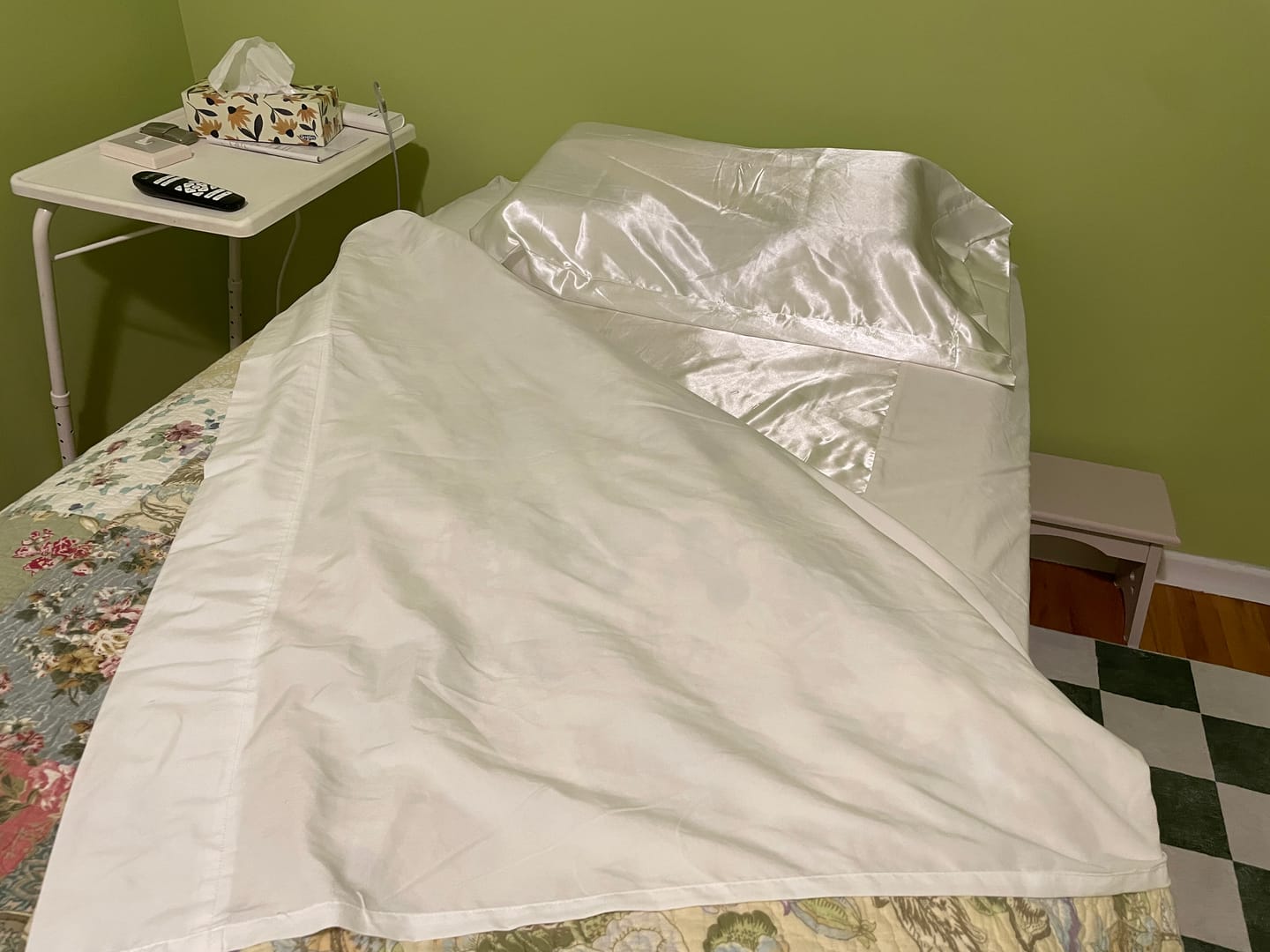 Customer photo review of Single/Twin Flat Sheet