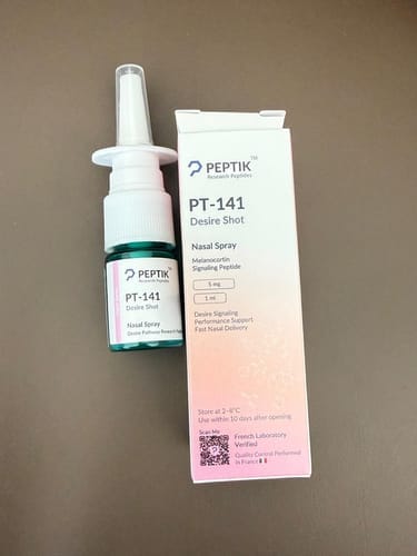 Customer photo review of PT-141 for Men & Women Nasal Spray