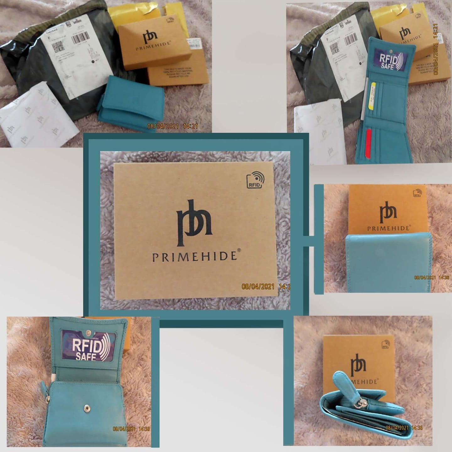 Customer photo review of Soft Leather Purse – Giorgia Verona