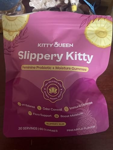Customer photo review of Feminine Probiotics & Intimate Wellness Gummies for Women - Pineapple Flavor, 60 Count