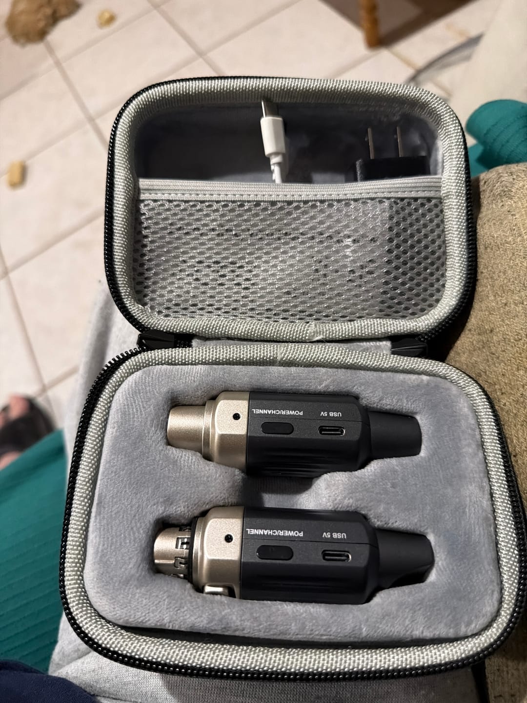 Customer photo review of XL-aiR: UHF Wireless XLR System for Dynamic Microphones