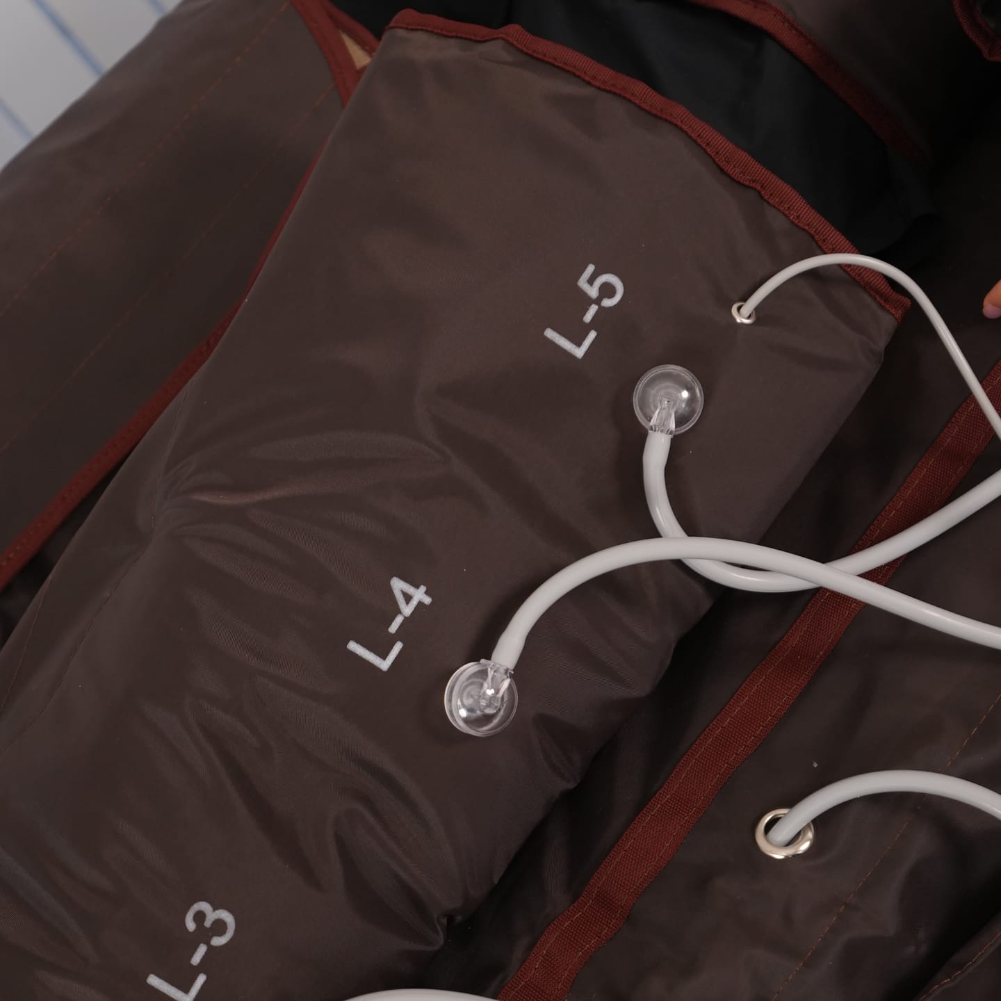 Customer photo review of Body Contouring Lymphatic Drainage Pressotherapy Machine Premo