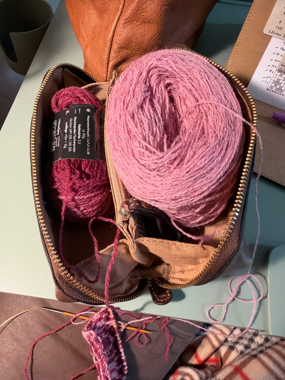 Customer photo review of Project 36  Bolso de Mano de Cuero Para Proyectos (Elegir Color)