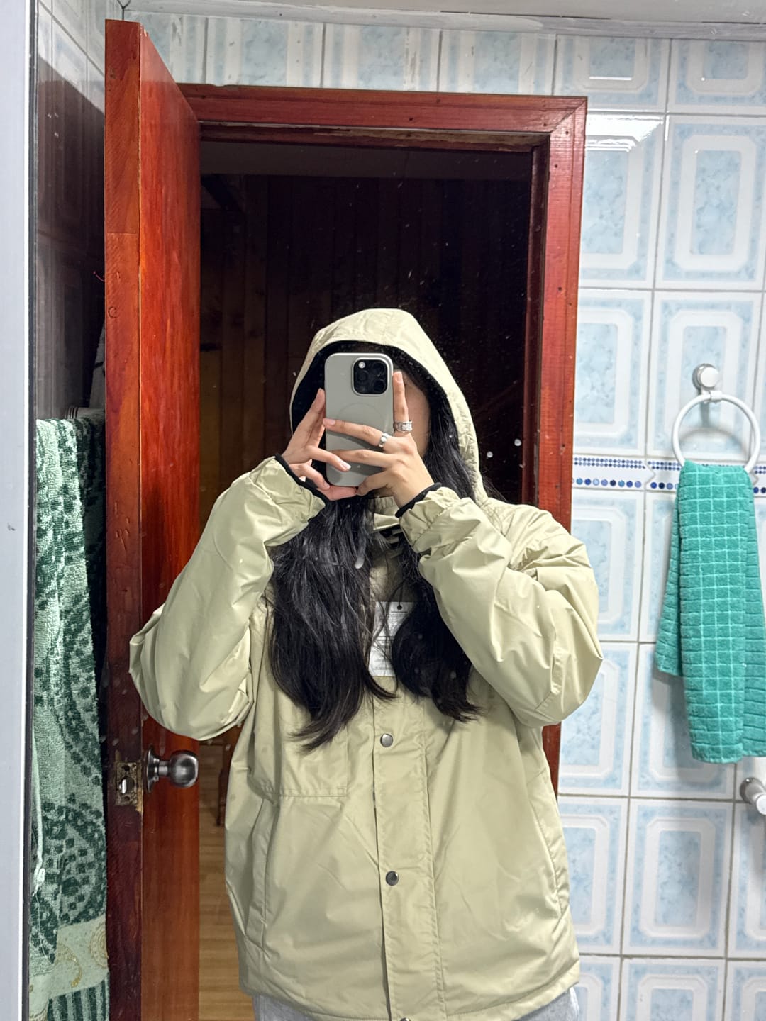 Customer photo review of Chaqueta Impermeable