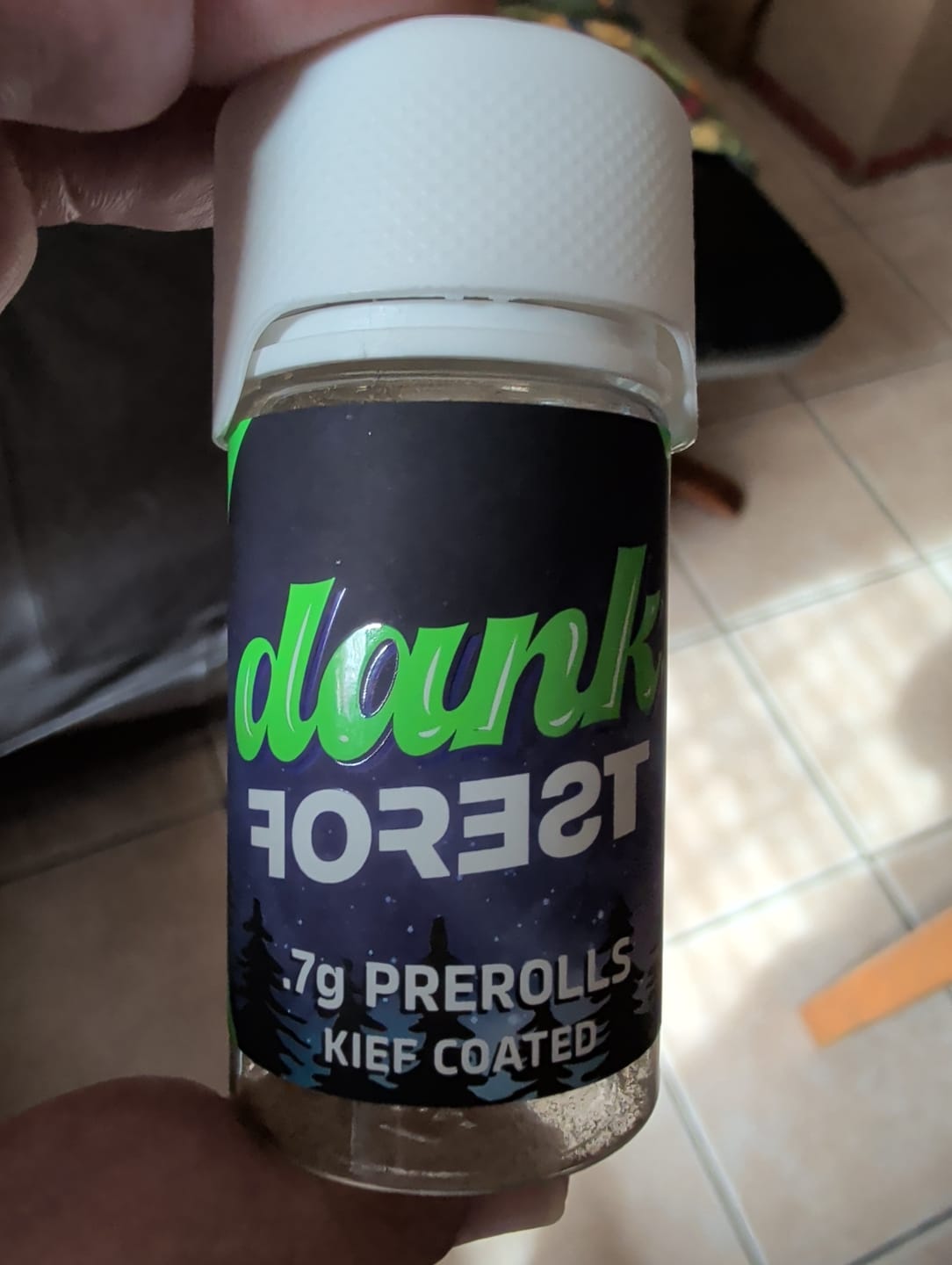 Customer photo review of Dank Forest 5ct. Kief Coated Pre-Rolls - 3.5g