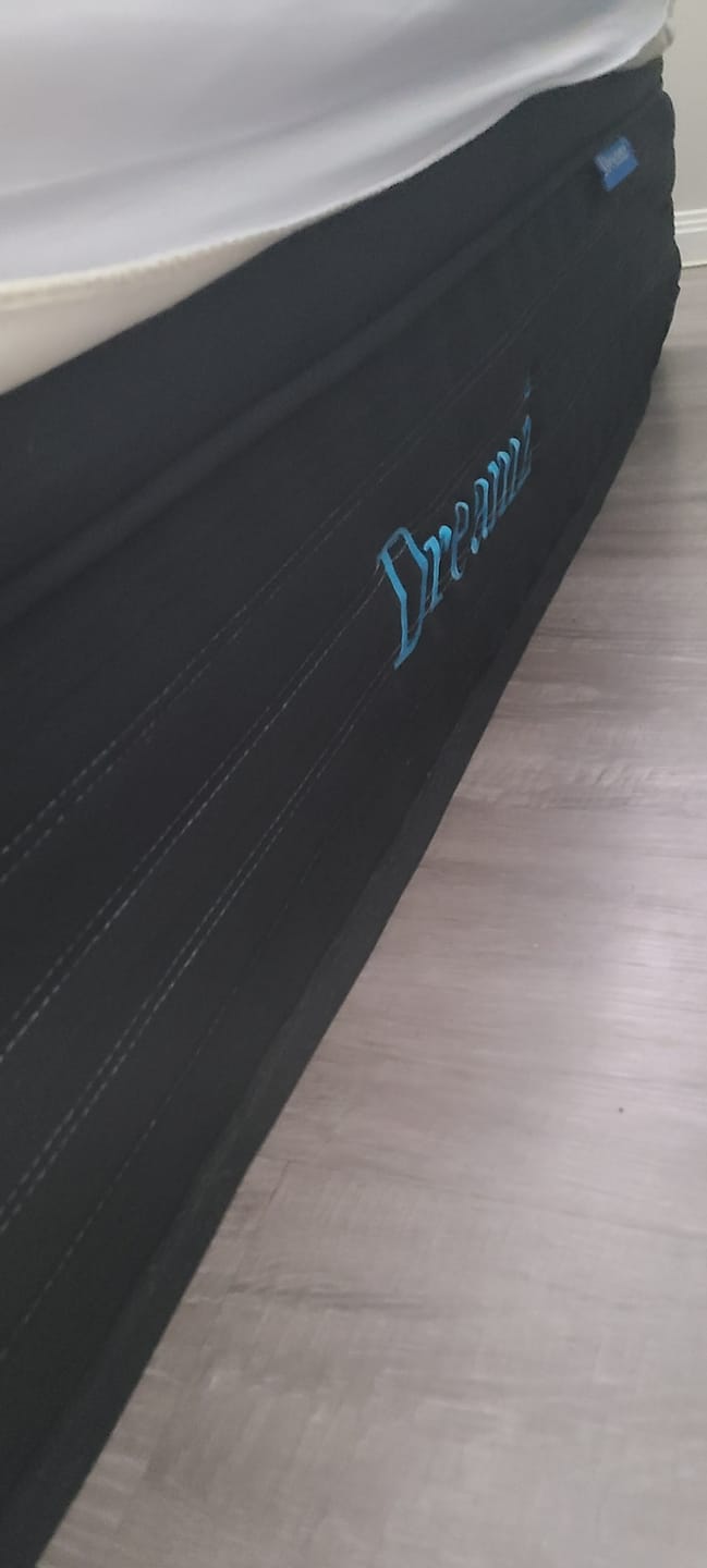 Customer photo review of Black Bamboo charcoal fabric Mattress 35cm Medium Firm