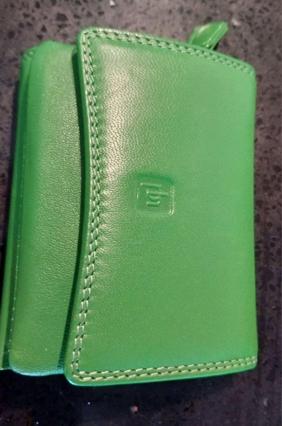 Customer photo review of Soft Leather Purse – Giorgia Verona