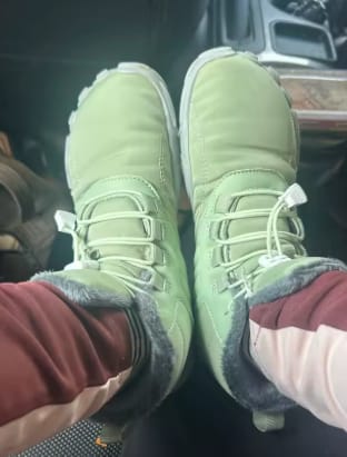 Customer photo review of Botines barefoot impermeables Confort Total