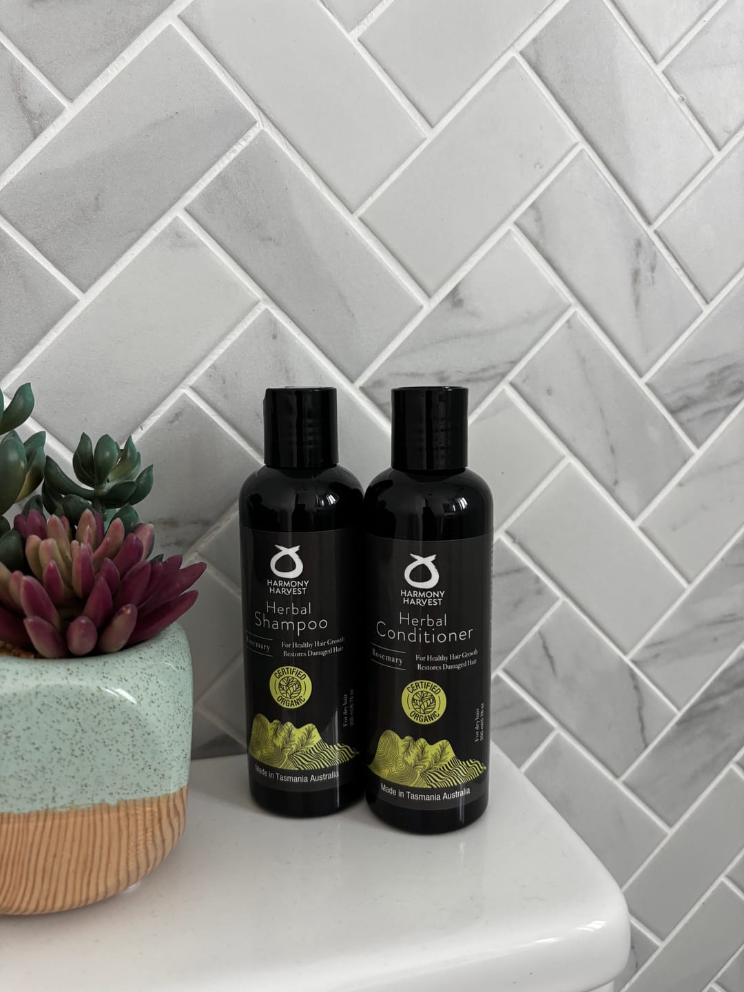 Customer photo review of Shampoo and Conditioner Rosemary