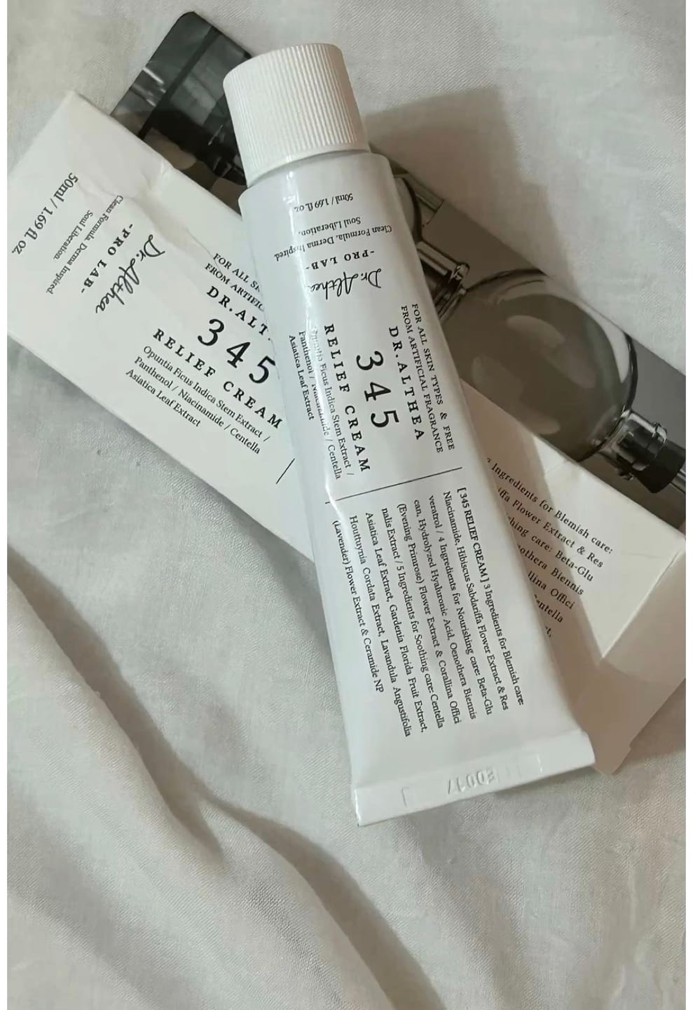Customer photo review of Nomierinošs krēms ar resveratrolu Dr. Althea 345 Relief Cream