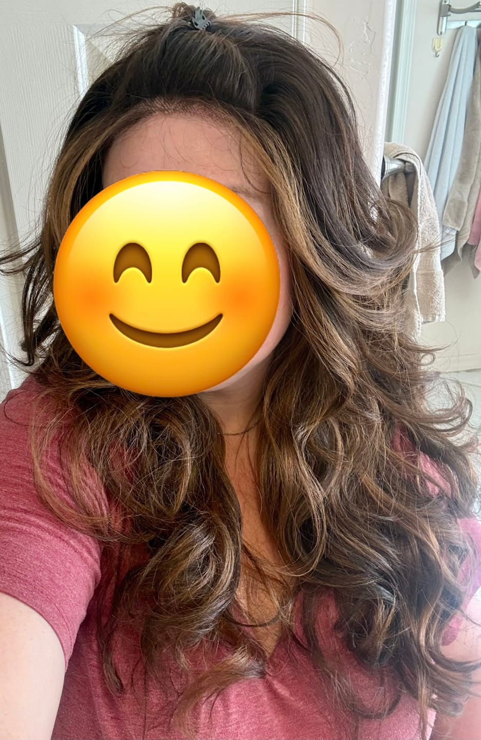 Customer photo review of Sensationnel Cloud 9 What Lace Glueless 13X6 HD Lace Frontal Wig - GLENNA