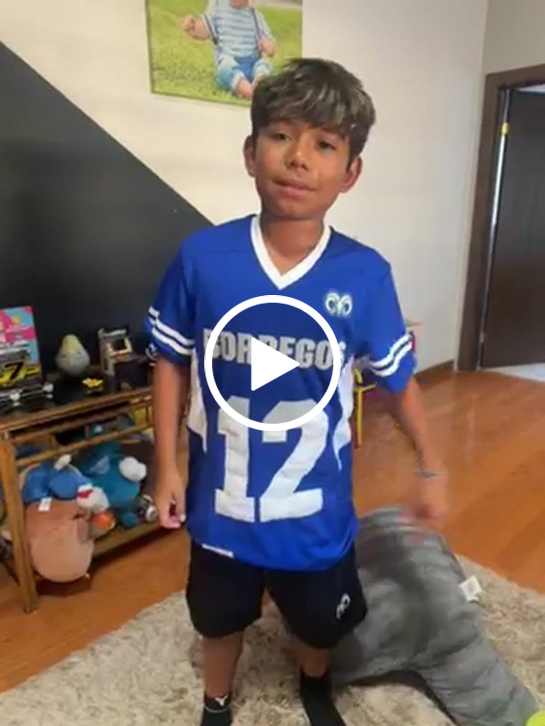 Customer video review of Playera Deportiva FAN BORREGOS Negro, Unisex