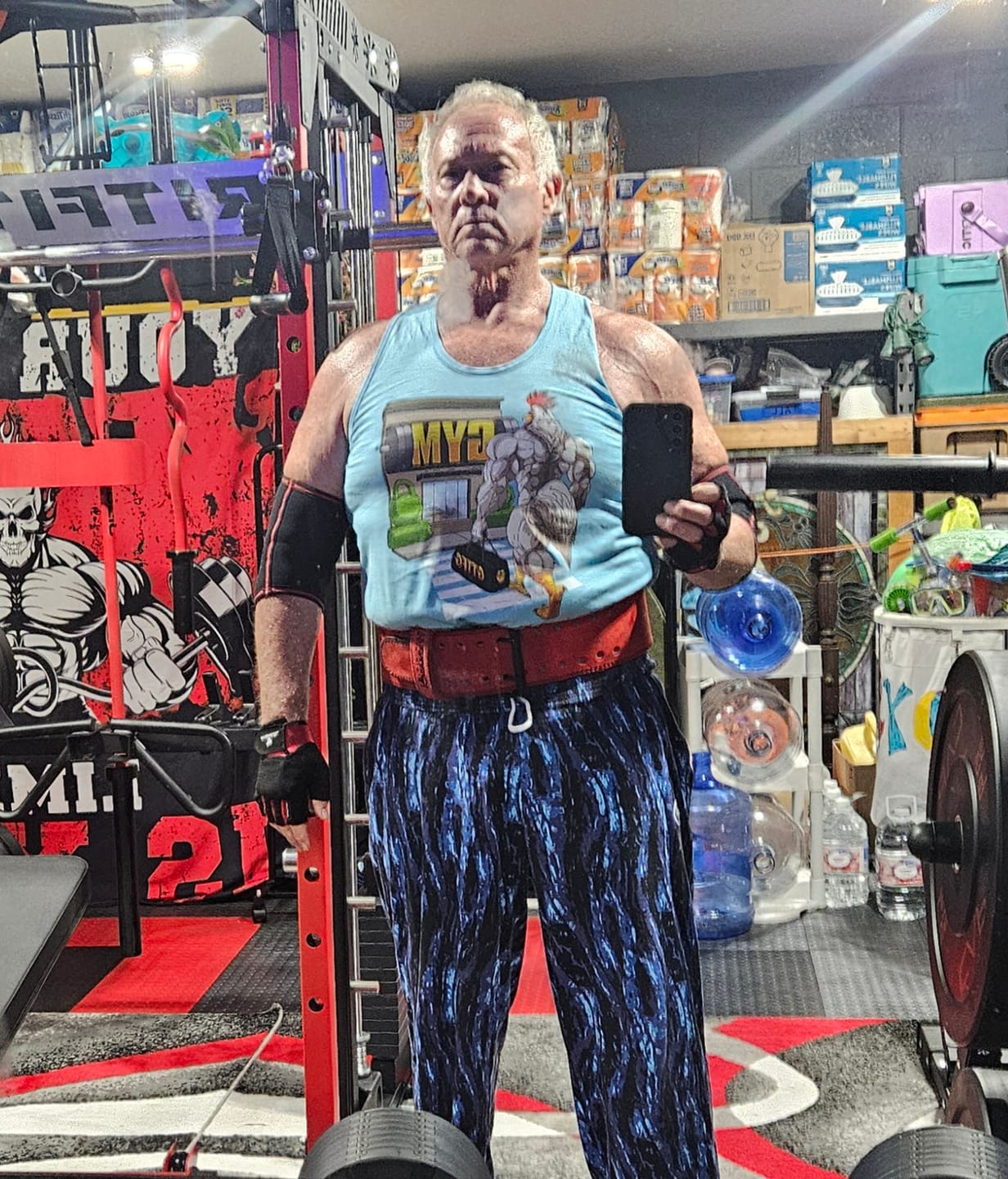 Customer photo review of Buzz SwoleYear Tank Top
