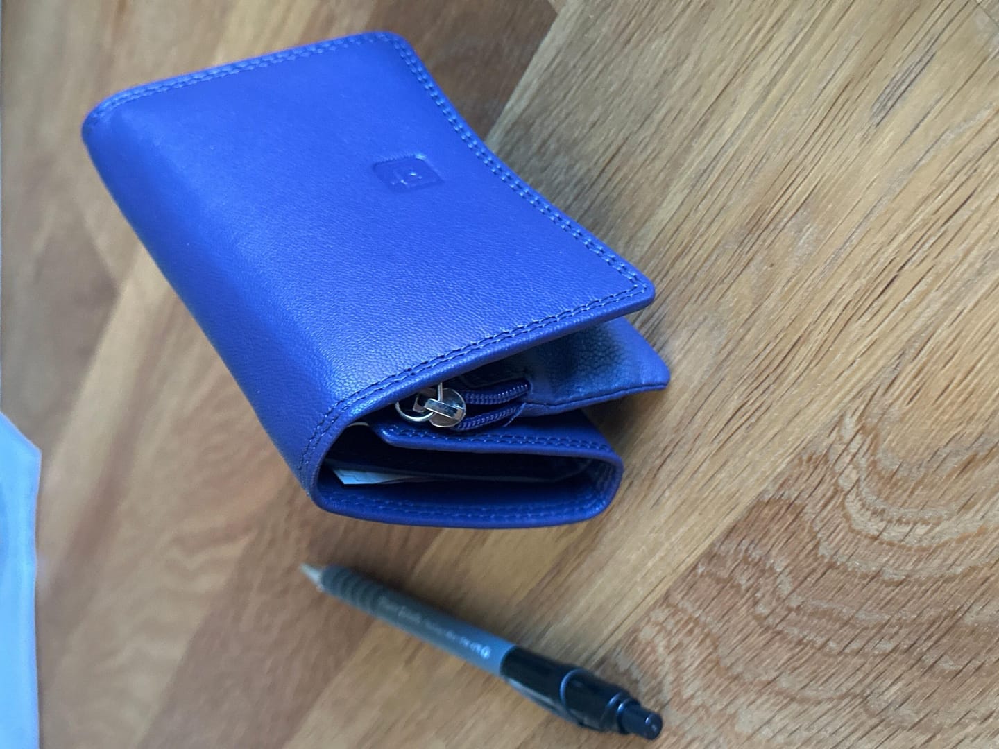 Customer photo review of Soft Leather Purse – Giorgia Verona