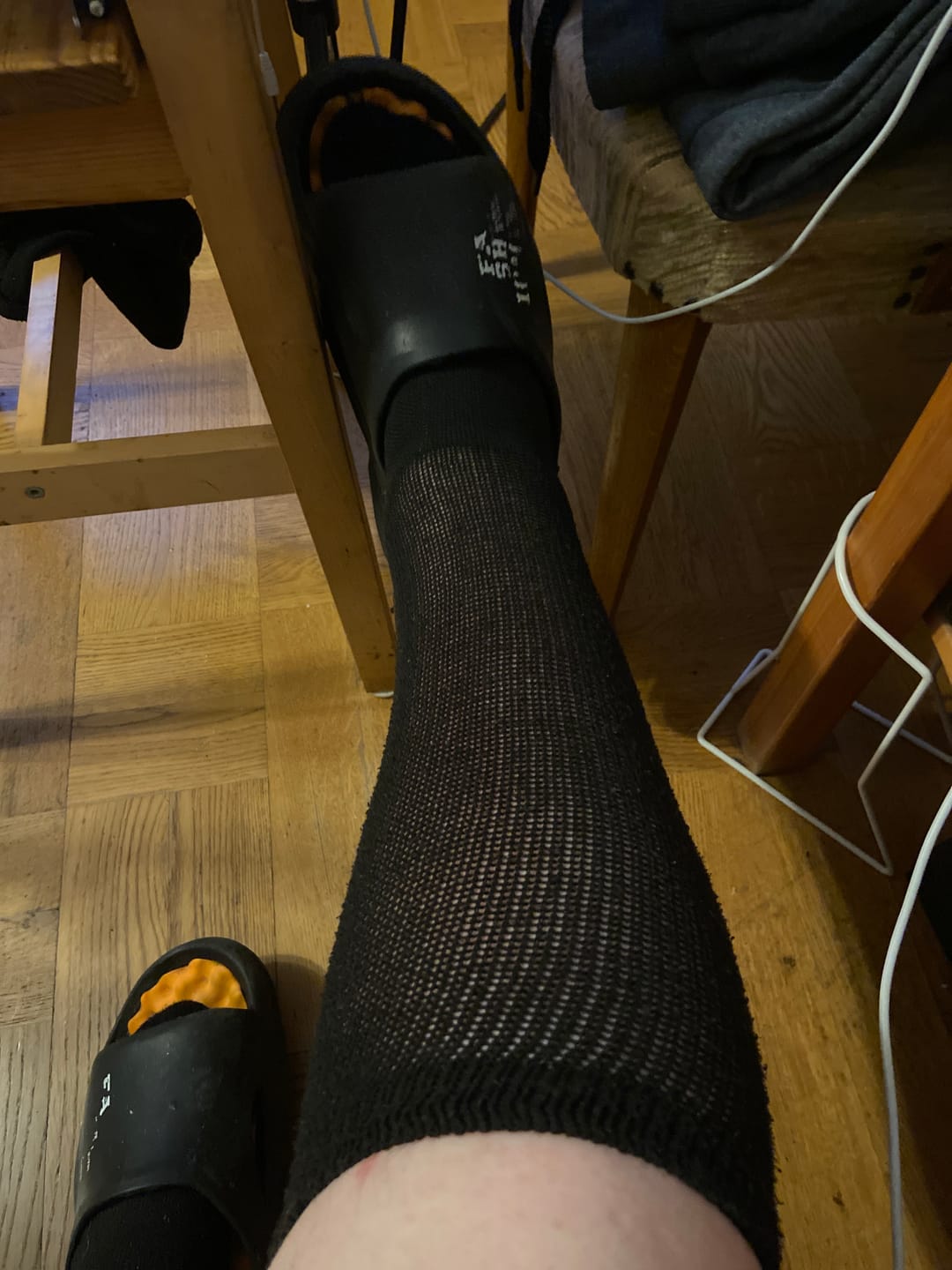 Customer photo review of Støttestrømper
