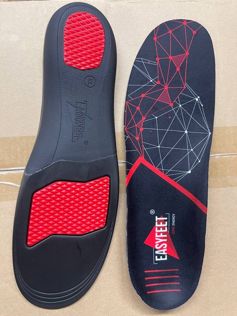 Customer photo review of EASYFEET Core Energy - Strong High Arch Support Insoles for Daily Comfort (High Arch)