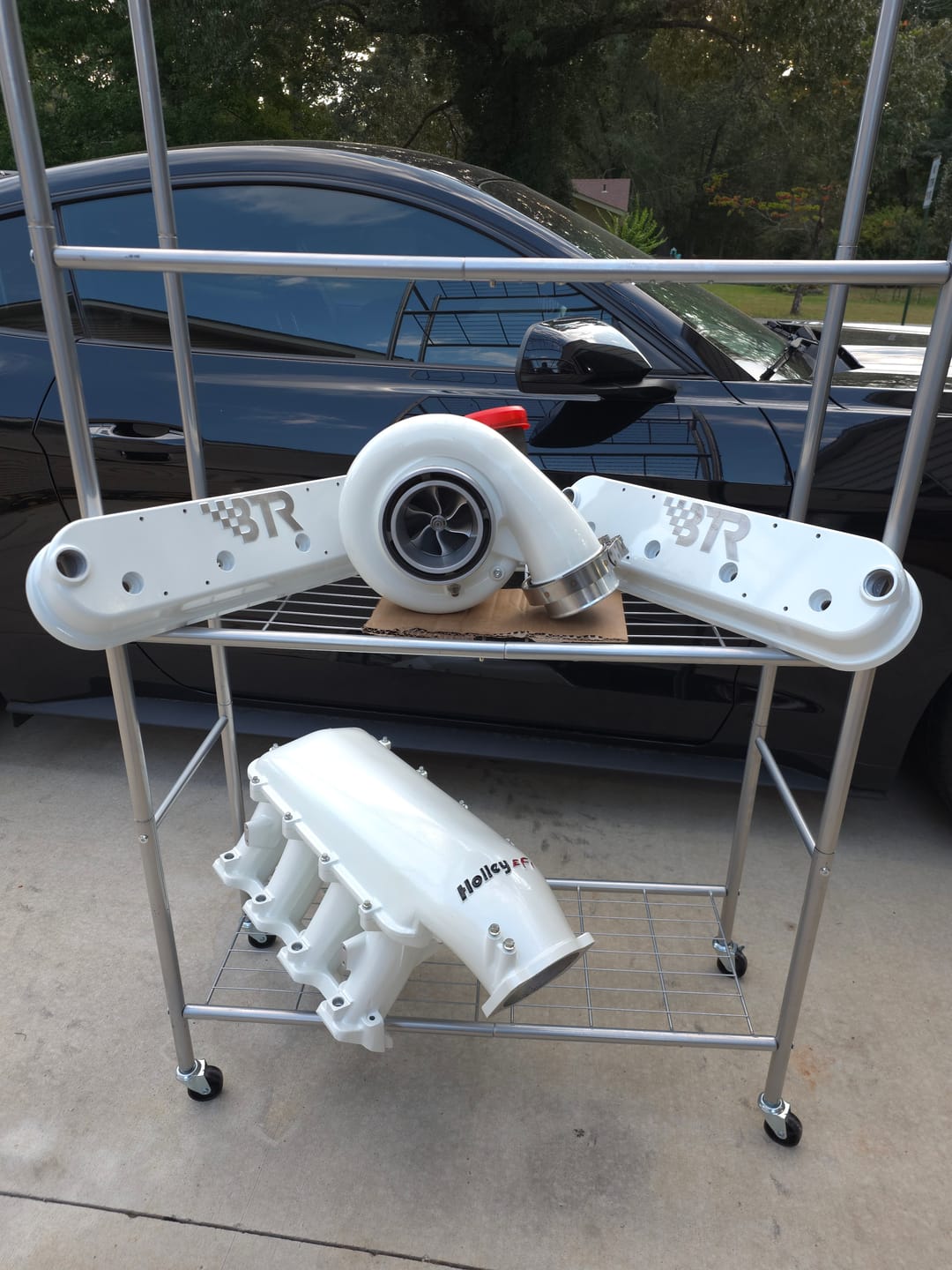 Customer photo review of BTR LS Valve Cover Set w/ Logo