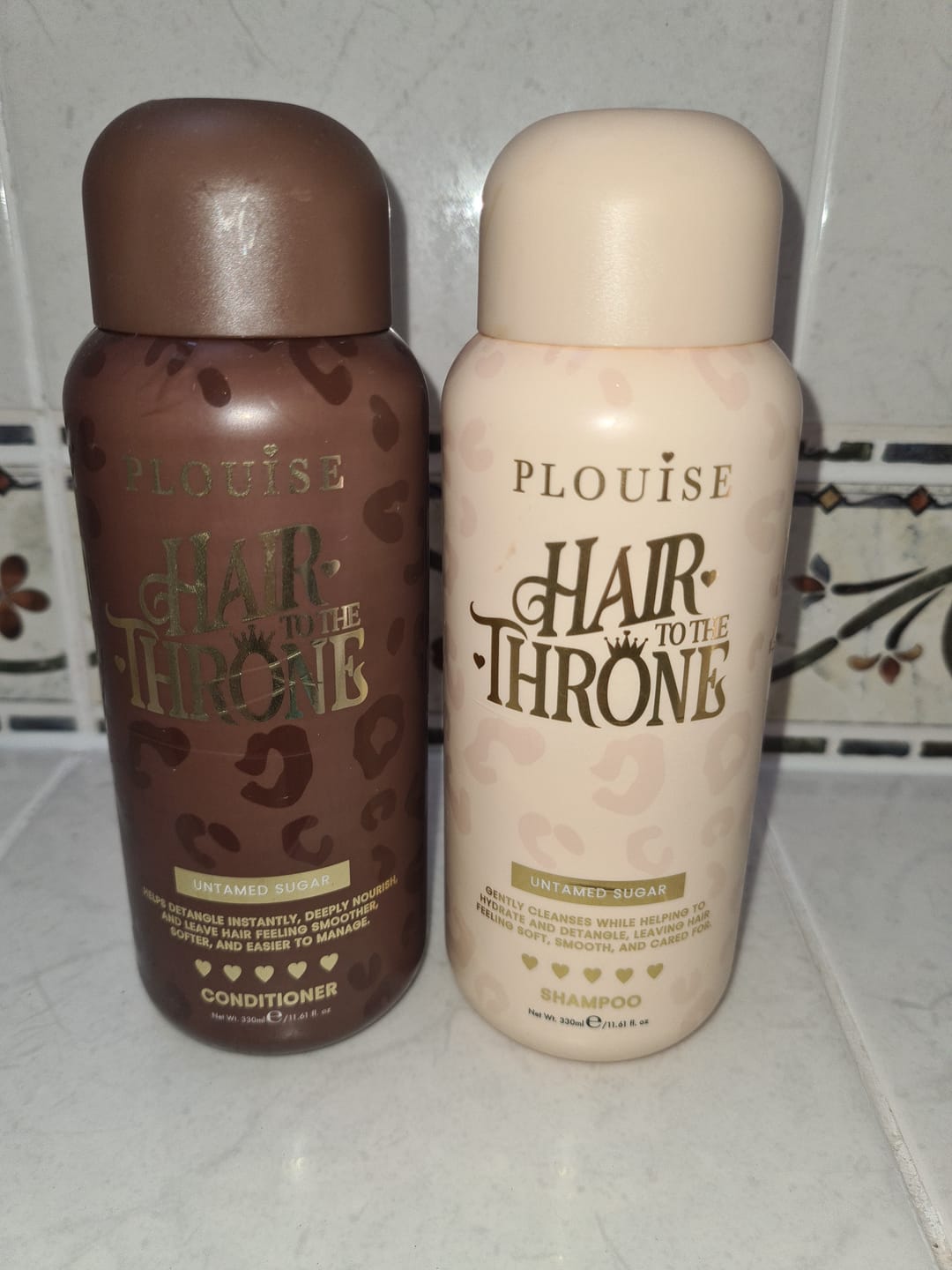 Kundebildeanmeldelse av Cheetah Claim To Tame Hair Care Set