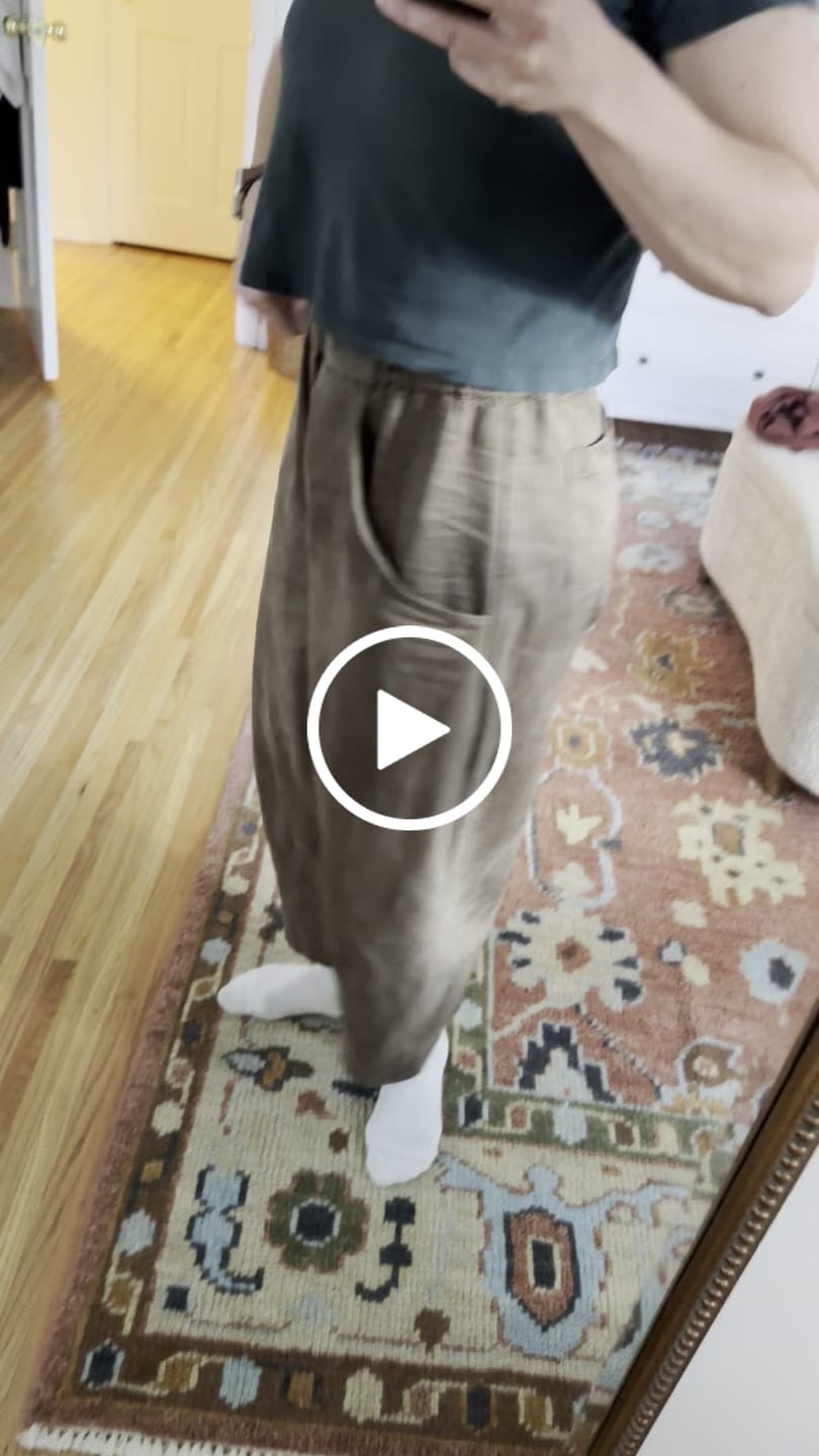 Customer video review of Porch Balloon Pants