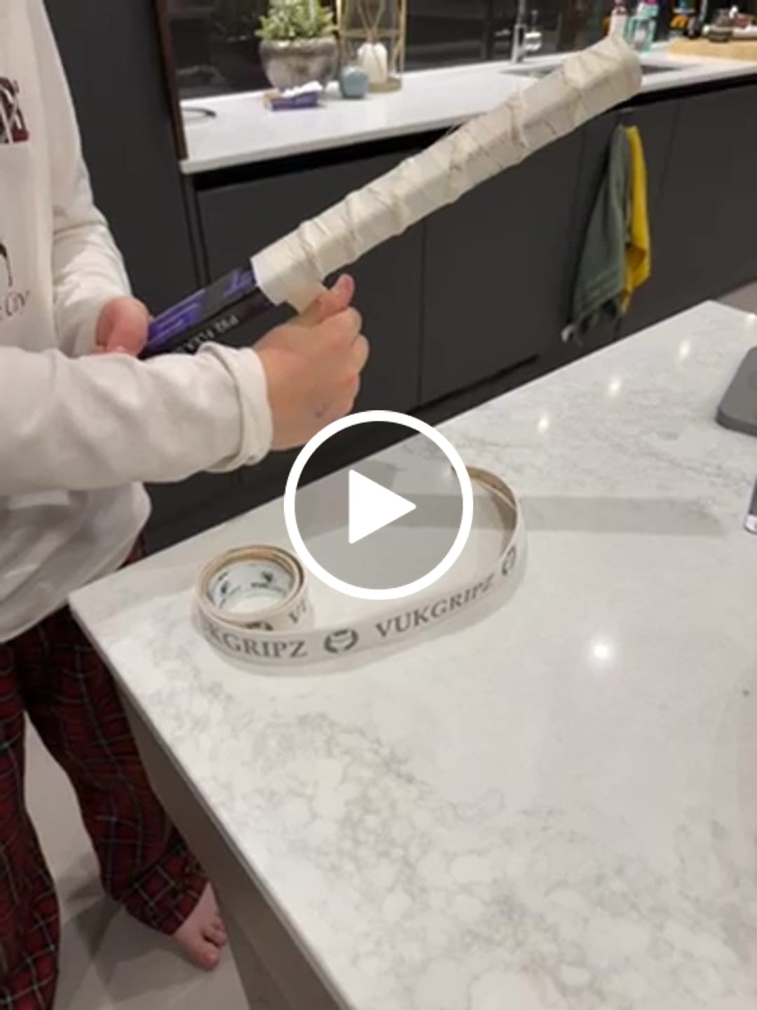 Customer video review of Legacy Hockey Tape