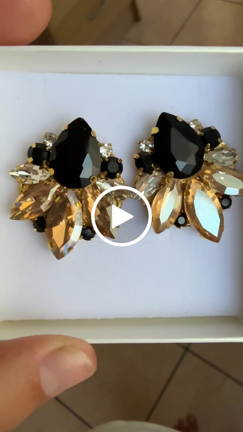 Customer video review of Colorful - (Orecchini Placcati in oro)