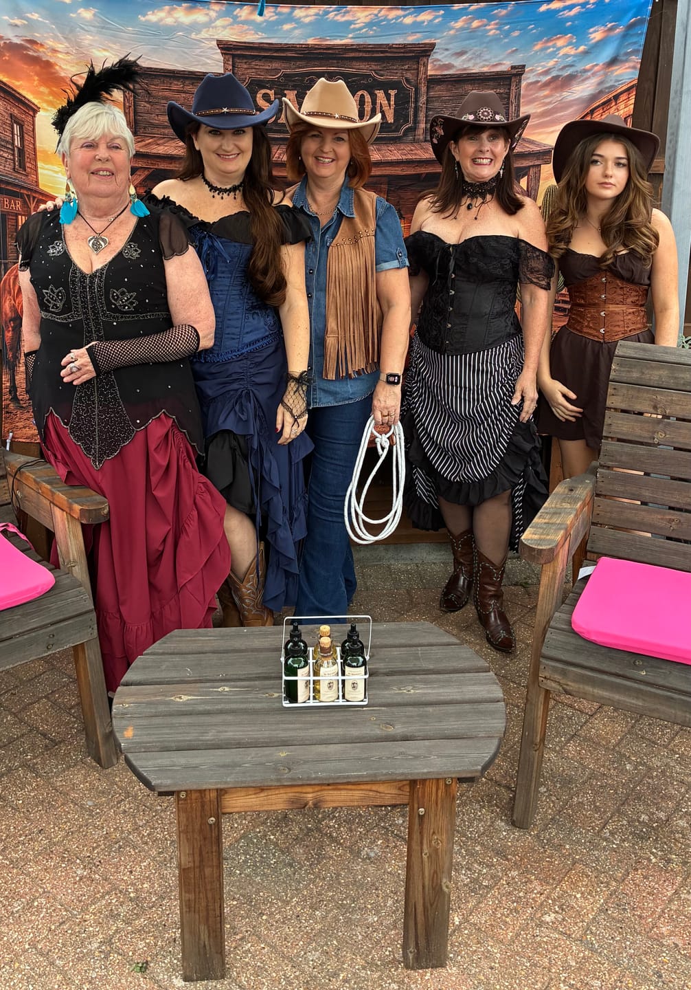 Customer photo review of Wild West Cowboy Murder Mystery Host Your Own Game Kit