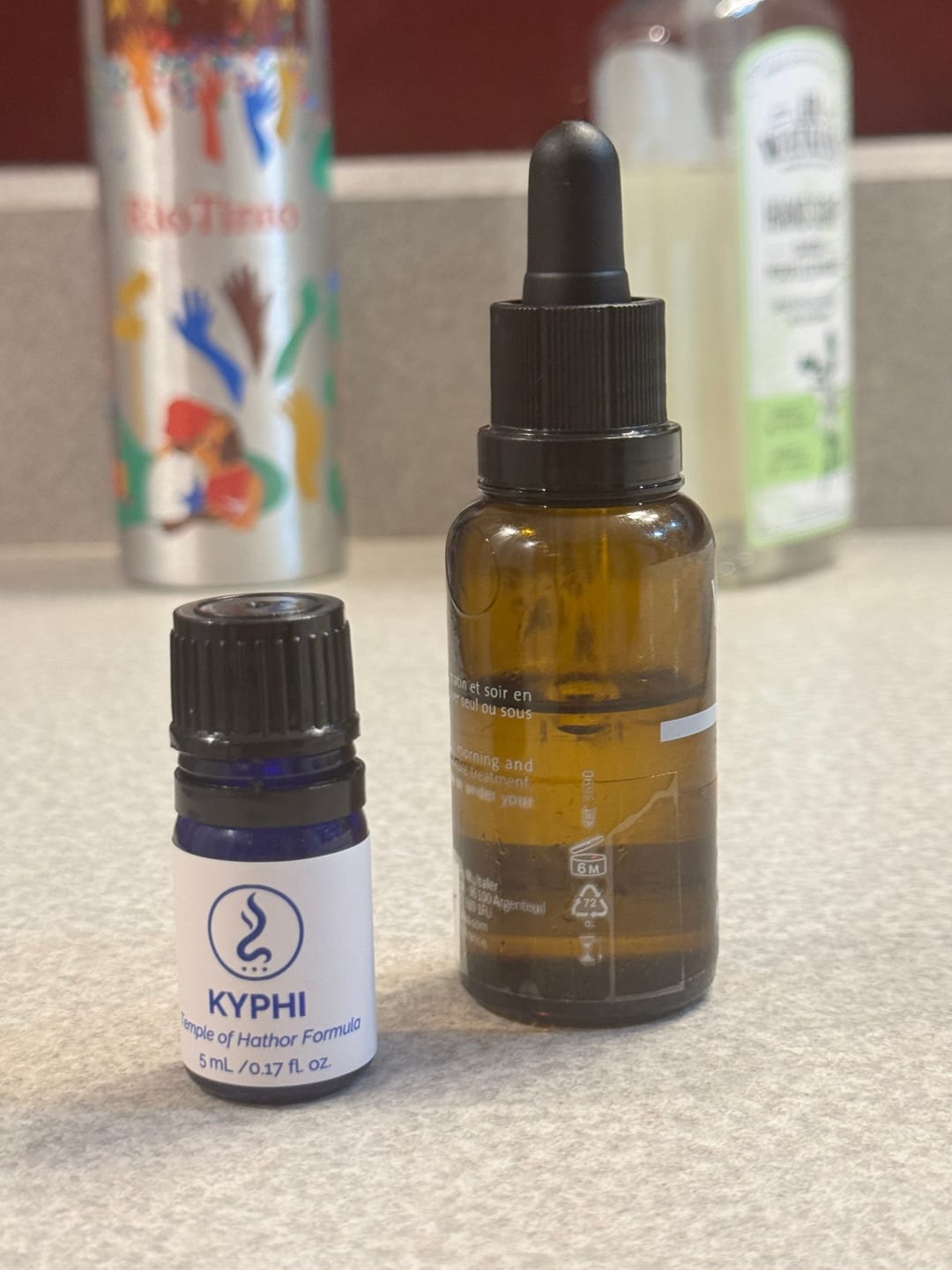 Customer photo review of True Egyptian Kyphi Oil 5 mL | Temple of Hathor Formula