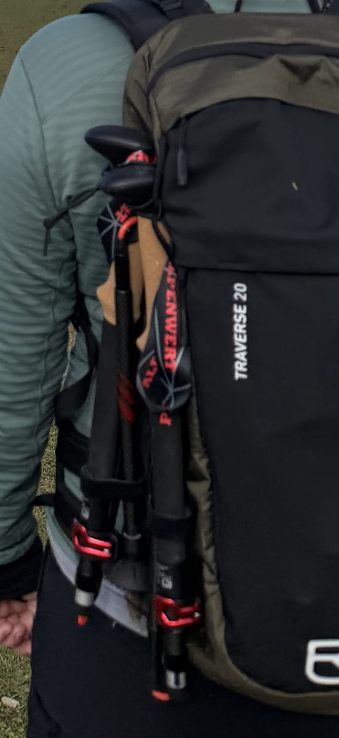 Customer photo review of Wanderstöcke Rugova Pro 3 faltbar & höhenverstellbar – Leicht & stabil