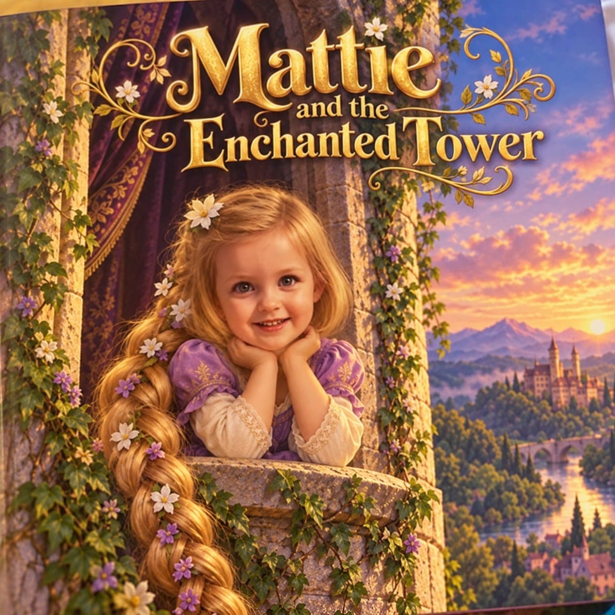 Customer photo review of Amelia and the Beast’s Enchanted Castle — Personalized Storybook
