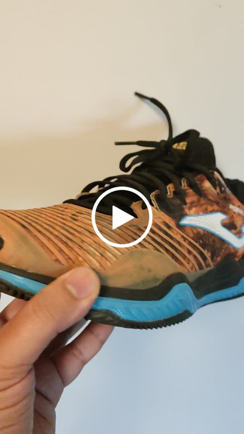 Customer video review of Zapatilla Joma T.Point 2251 Negro Naranja
