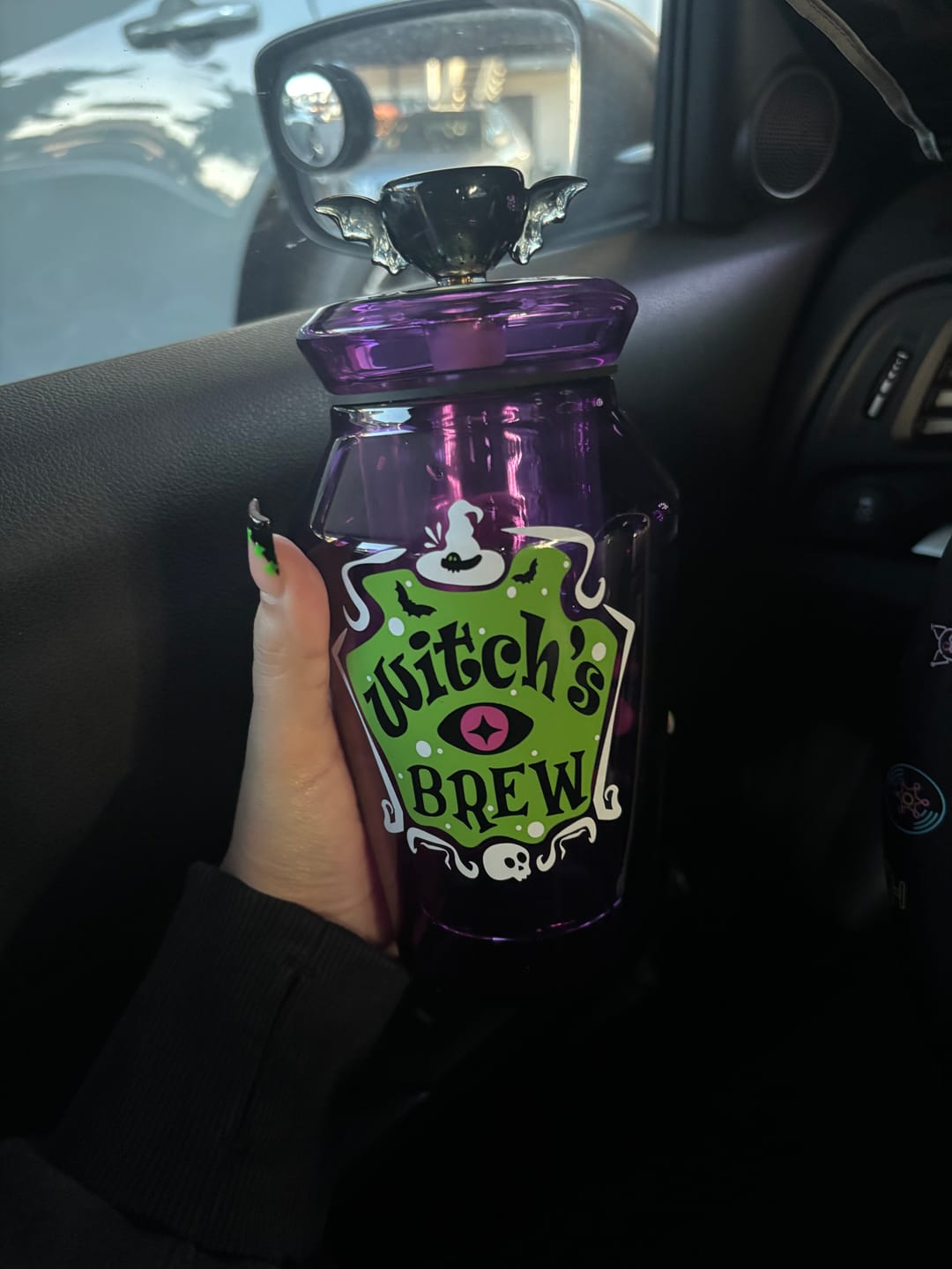 Customer photo review of Witch's Brew Gravity Bong (Limited Edition)