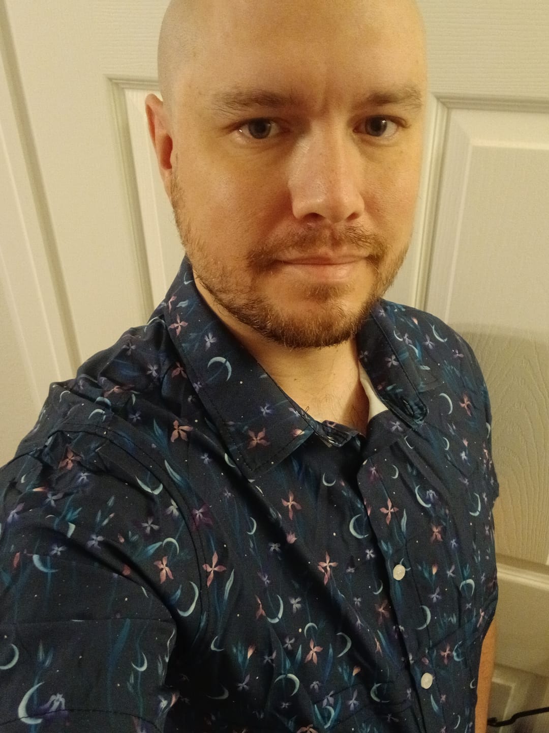 Customer photo review of Episodic Scented Moonlight Button Up Shirt