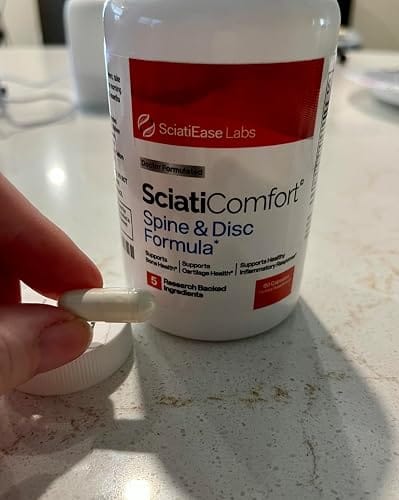 Customer photo review of Spine & Joint Comfort Support Supplement - Herbal Disc & Back Wellness Formula, 30-Day Supply
