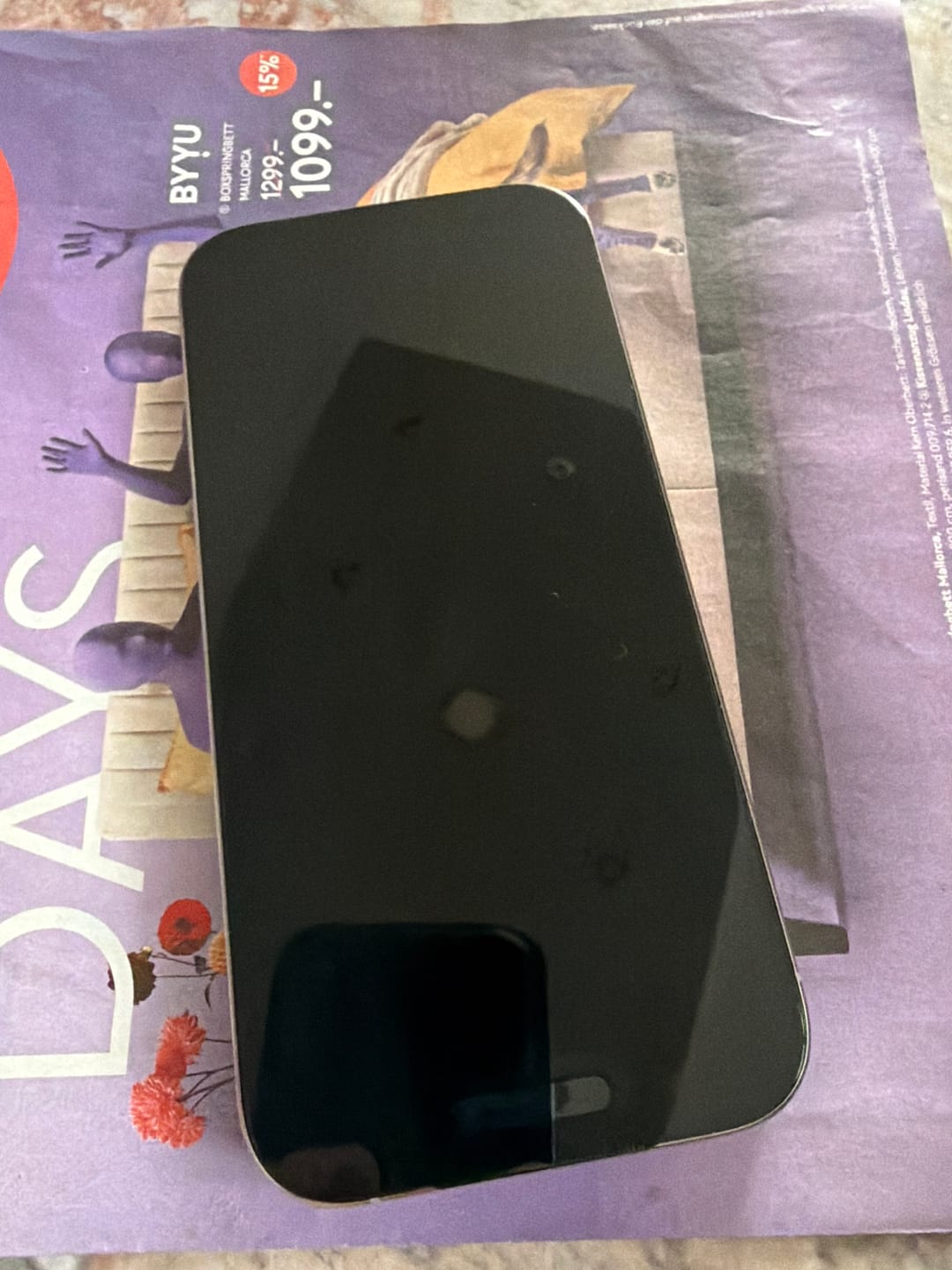 Customer photo review of 3 in 1 Schutzfolie - iPhone