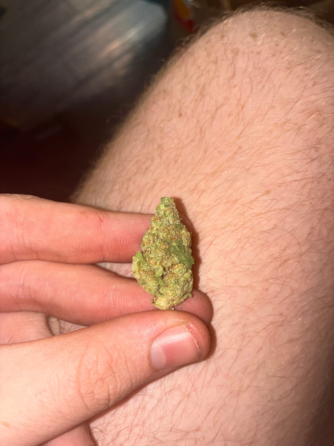 Customer photo review of Dank Rockets THCA Flower
