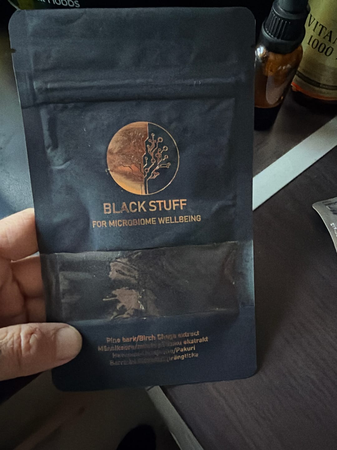 Customer photo review of BLACK STUFF POWDER REFILL
