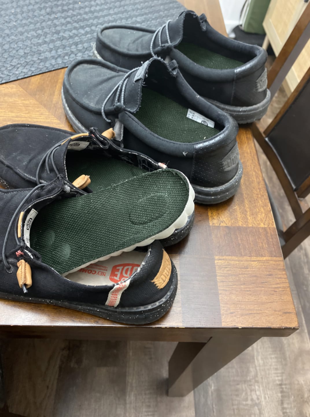 Customer photo review of Naprelle Cloud Insoles