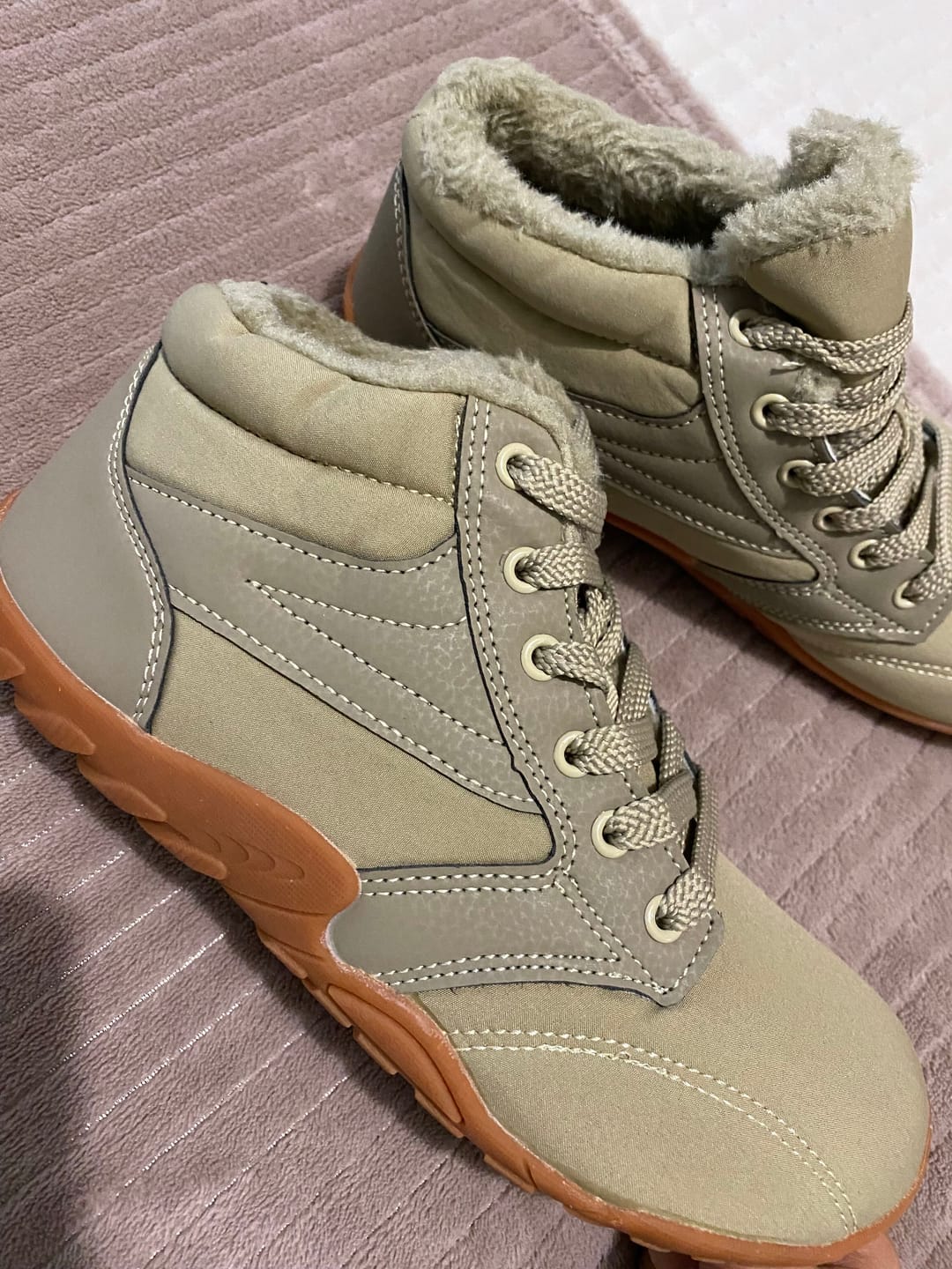 Customer photo review of Botas Barefoot trekking impermeables térmicas