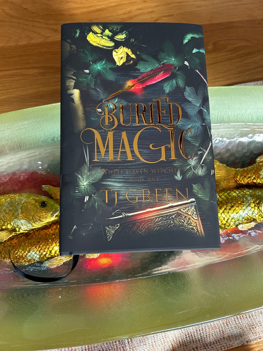 Customer photo review of Buried Magic: White Haven Witches Book 1 Special Edition Hardback