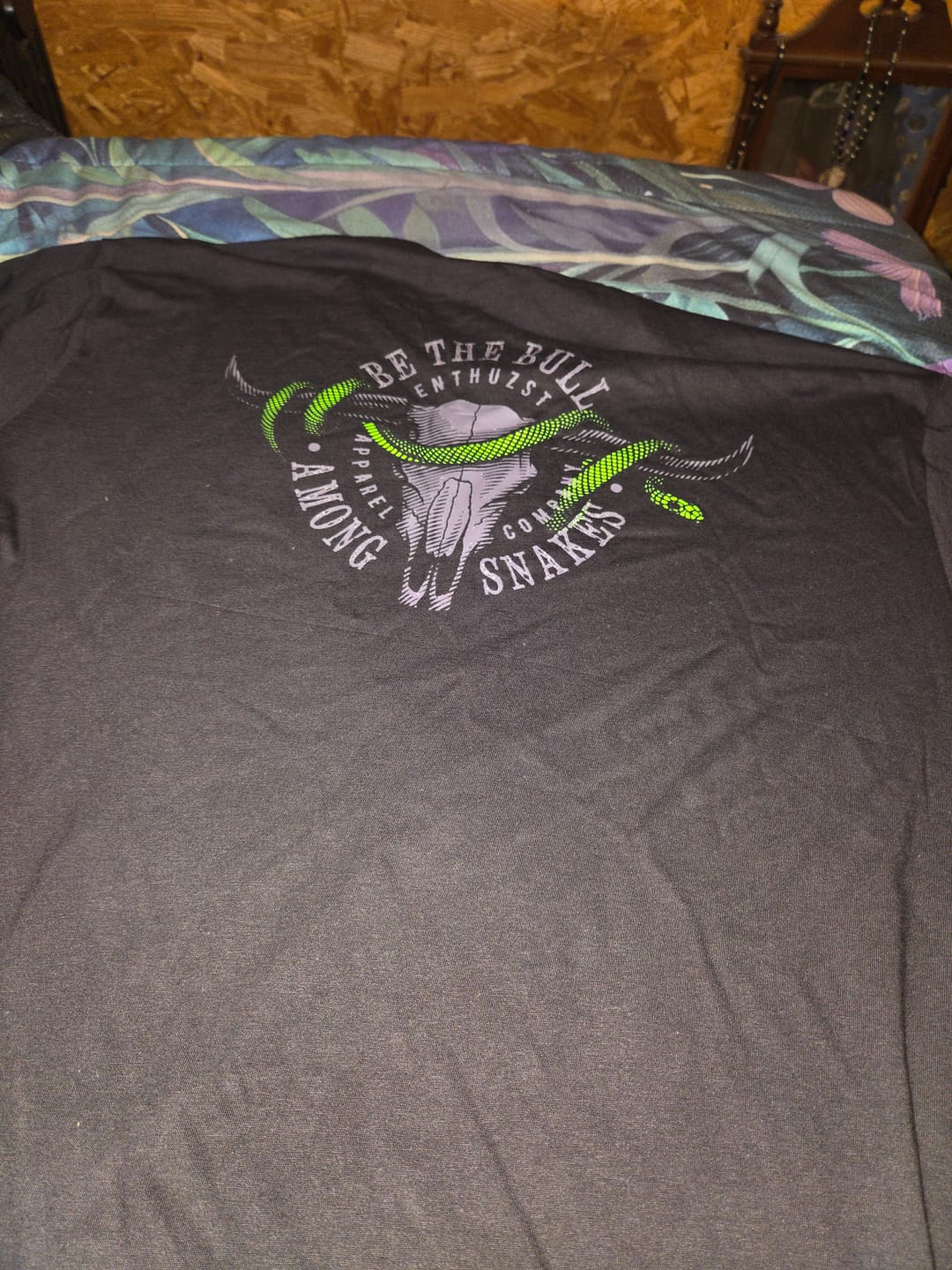 Customer photo review of BE THE BULL TEE