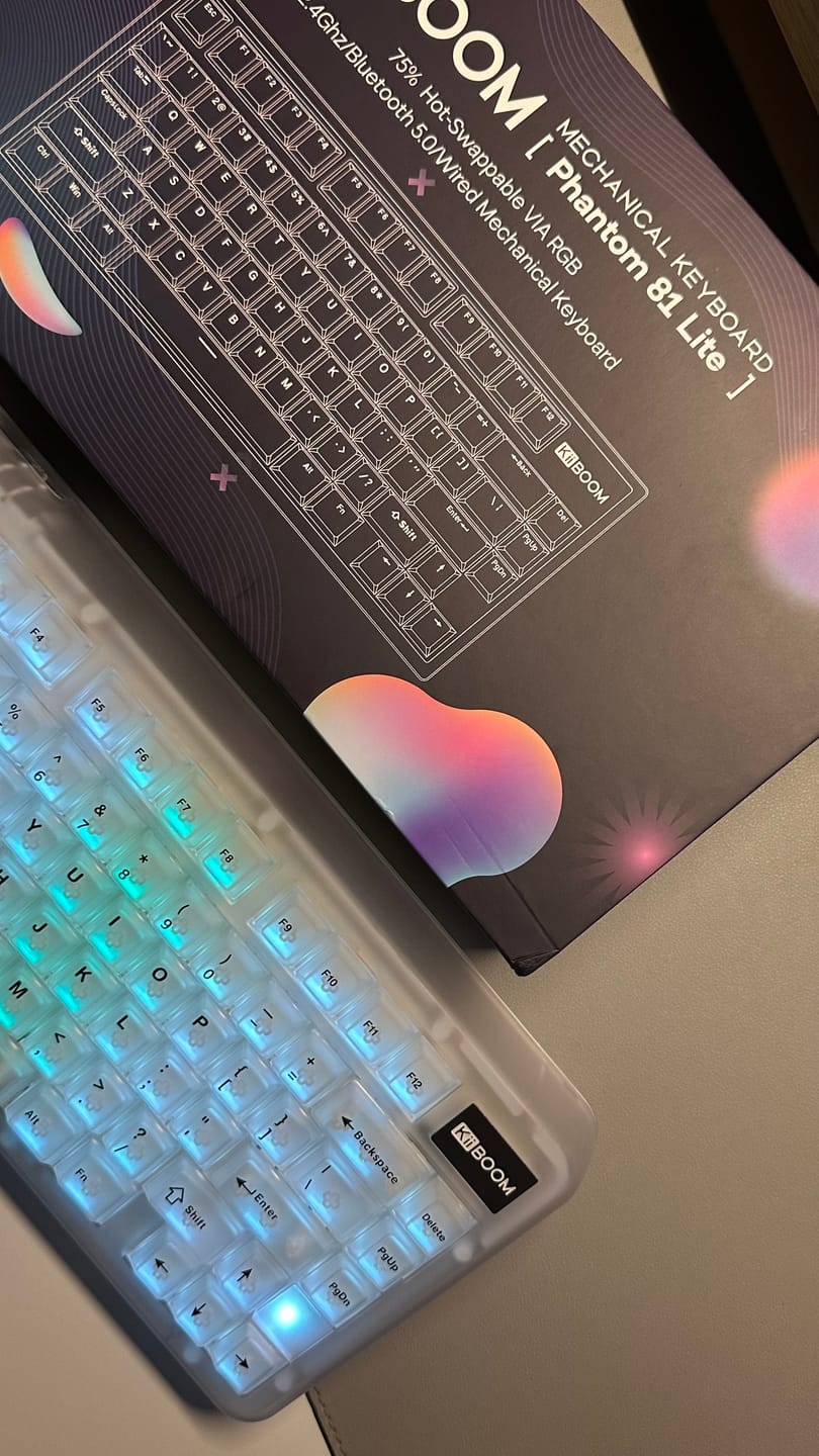 Customer photo review of KiiBOOM Phantom81 Lite