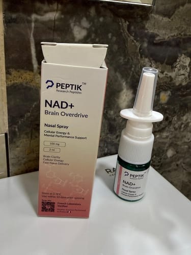 Customer photo review of NAD+ Nasal Spray