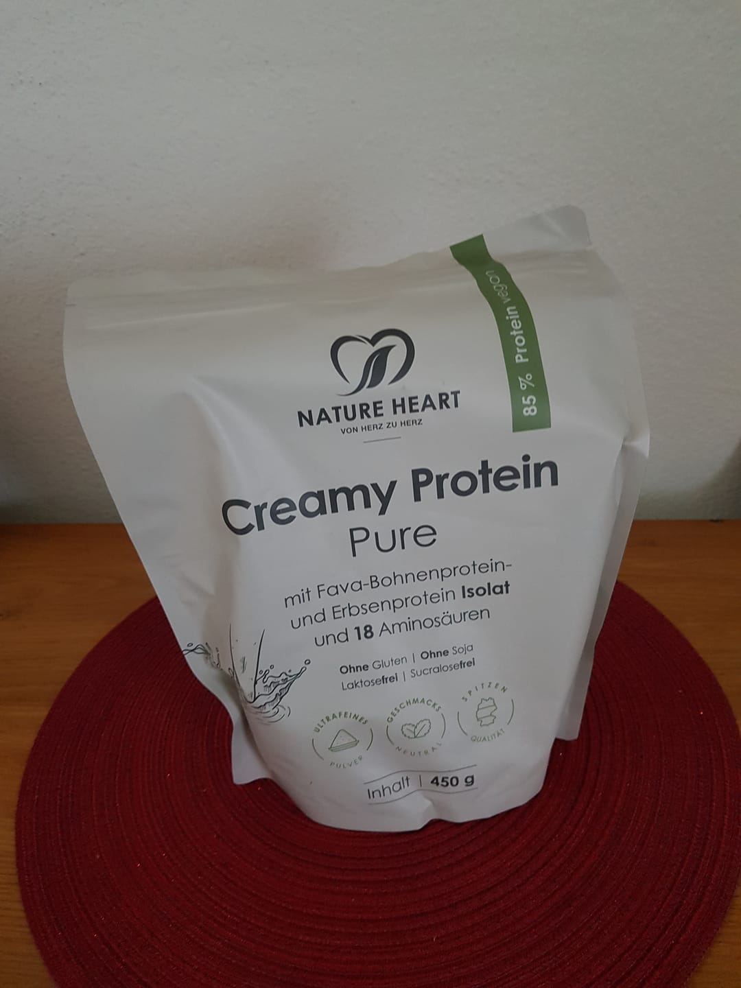 Customer photo review of Creamy Protein Pure
